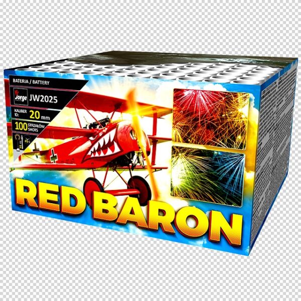JW2025 RED BARON  wyrzutnia 100st. - obrazek 6